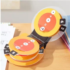 Joc pentru dezvoltarea abilităților: discuri de numărare, adunare - Melissa & Doug imaginea 2