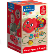 Joc de șireturi Mărul Vesel - Clementoni Baby