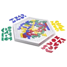 Joc de societate Blokus Trigon - Mattel imaginea 3