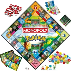 Joc de societate Monopoly Pokemon - Hasbro imaginea 2