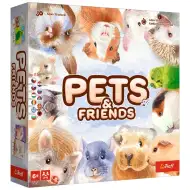 Joc de societate cu animale mici și prietenii lor - Trefl