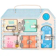 Joc educativ de îndemânare cu chei și încuietori - Woodyland