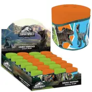 Jurassic World: Ascuțitoare cu rezervor cu două găuri Velociraptor 1 buc.