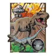 Jurassic World: Set de colorat cu autocolante și 6 carioci
