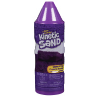 Kinetic Sand: Apasă și rotește nisip modelabil mov - Spin Master