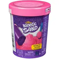 Kinetic Sand: Cutie de înghețată cu nisip modelator roz - Spin Master