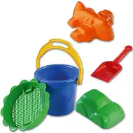 Set de nisip 5 piese, mărime mică - D. Toys