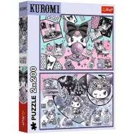 Kuromi aventuri magice puzzle 2x200 piese - Trefl