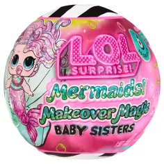 L.O.L. Surprise: Makeover Magic bebeluș sirenă - care își schimbă culoarea
