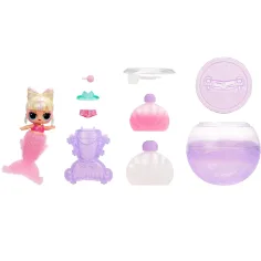 L.O.L. Surprise: Surprize sirenă miniaturi DIY cu coadă de sirenă care își schimbă culoarea 1buc imaginea 2