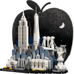 LEGO® Architecture: New York – Mărul cel Mare (21066) imaginea 2