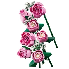 LEGO® Botanicals: Buchet de trandafiri roz (10374) imaginea 4