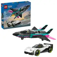 LEGO® City: Avion vs. mașină (60489)