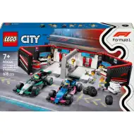LEGO® City: Garaj F1®, mașini Mercedes-AMG și Alpine (60444)