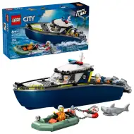 LEGO® City: Urmărire cu barca poliției (60456)