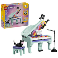 LEGO® Creator: Decorațiune muzicală cu pisică (31392)