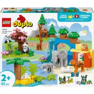 LEGO® DUPLO®: 3 în 1 familii de animale sălbatice (10446)