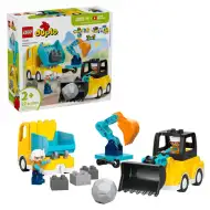 LEGO® DUPLO®: 3 în 1 utilaje de construcție (10475)
