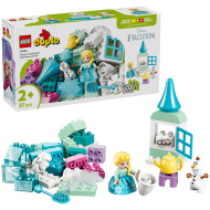 LEGO® DUPLO® Frozen: cutie creativă cu figurine Elsa și Olaf (10462)