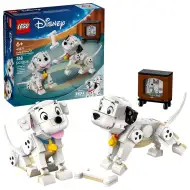 LEGO® Disney: 101 Dalmațieni: Puii de dalmațian Kuksi și Pelyhes (43271)