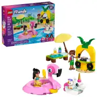 LEGO® Friends: Petrecere la piscină cu flamingo și unicorn (42658)