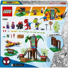 LEGO® Marvel: Bătălia raptorilor dintre Omul Păianjen și Gobby la cartierul general din casa în copac (11200) imaginea 2