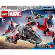 LEGO® Marvel: Captain America vs. Red Hulk bătălia (76292)
