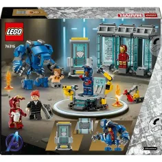 LEGO® Marvel: Laboratorul lui Iron Man: Sala de armuri (76315) imaginea 4