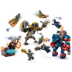 LEGO® Marvel: Răzbunătorii: Sfârșitul jocului Thor împotriva războinicilor chitauri (76322) imaginea 2
