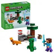 LEGO® Minecraft: Aventurile lui Steve în taiga (21583)