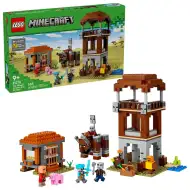LEGO® Minecraft: Turnul de veghe al Jefuitorilor și Distrugătorul (21278)