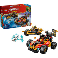 LEGO® Ninjago: vehiculele combinabile ale lui Kai și Cole (71864)