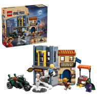 LEGO® One Piece: Confruntarea cu căpitanul Smoker (75642)