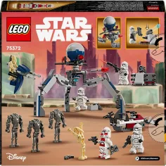 LEGO® Star Wars™: Pachet de luptă cu Soldat Clon™ și Droid de luptă™ (75372) imaginea 6
