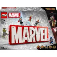 LEGO® Super Heroes: Sigla MARVEL și minifigurine (76313)
