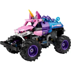 LEGO® Technic: Monster Jam™ Sparkle Smash™ - cu mecanism pull-back (42220) imaginea 2