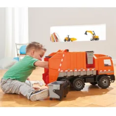 LENA: Camion de gunoi uriaș Mercedes-Benz Actros 64cm imaginea 3