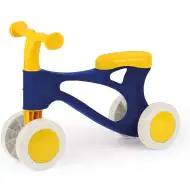 LENA: Motocicletă mică albastru-galbenă cu propulsie pe picioare