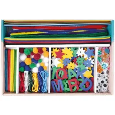 LENA: Set creativ DIY de 400 de piese pentru băieți imaginea 2