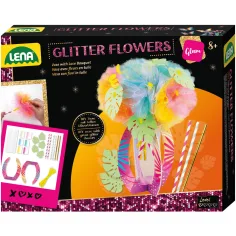 LENA: Set creativ pentru confecționarea buchetelor de flori sclipitoare