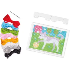 LENA: Set de broderie cu model de câine imaginea 2