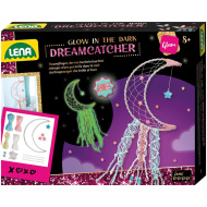 LENA: Set pentru confecționat un prinzător de vise în formă de lună care luminează în întuneric