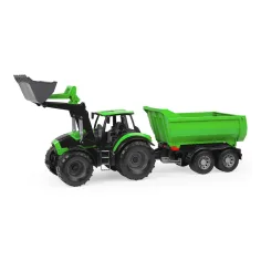 LENA: Tractor Worxx Deutz-Fahr Agrotron 7250 TTV cu remorcă, în cutie, 74 cm imaginea 2