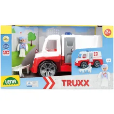 LENA: Truxx ambulanță cu accesorii, în cutie, 31 cm