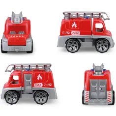 LENA: Truxx camion de pompieri cu scară în cutie 31 cm imaginea 3
