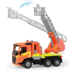 LENA: Worxx Volvo FMX autospecială de pompieri cu scară, în cutie, 48 cm imaginea 2