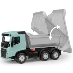 LENA: Worxx camion basculant Volvo FMX cu cutie, 45 cm imaginea 2