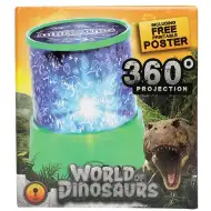 Lampă cu proiector Glow N Fun cu model de dinozaur