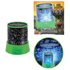 Lampă cu proiector Glow N Fun cu model de dinozaur imaginea 2