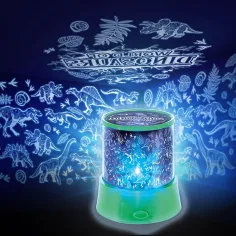 Lampă cu proiector Glow N Fun cu model de dinozaur imaginea 3